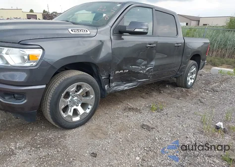 2022 Ram 1500 Big Horn 4X4 5'7 Box from USA, damaged, VIN 1C6SRFFT0NN417879